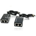 NEW 100FT 30m 1080p RJ45 Cat 5/6e HDMI RJ45 Extension adapter /Hdmi extender 30m/ Hdmi Repeater